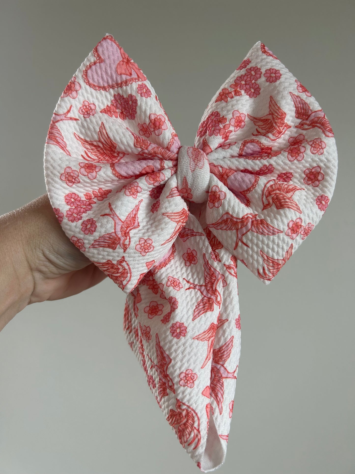 READY TO SHIP - BABY REGULAR BOW WRAP - SPARROWS