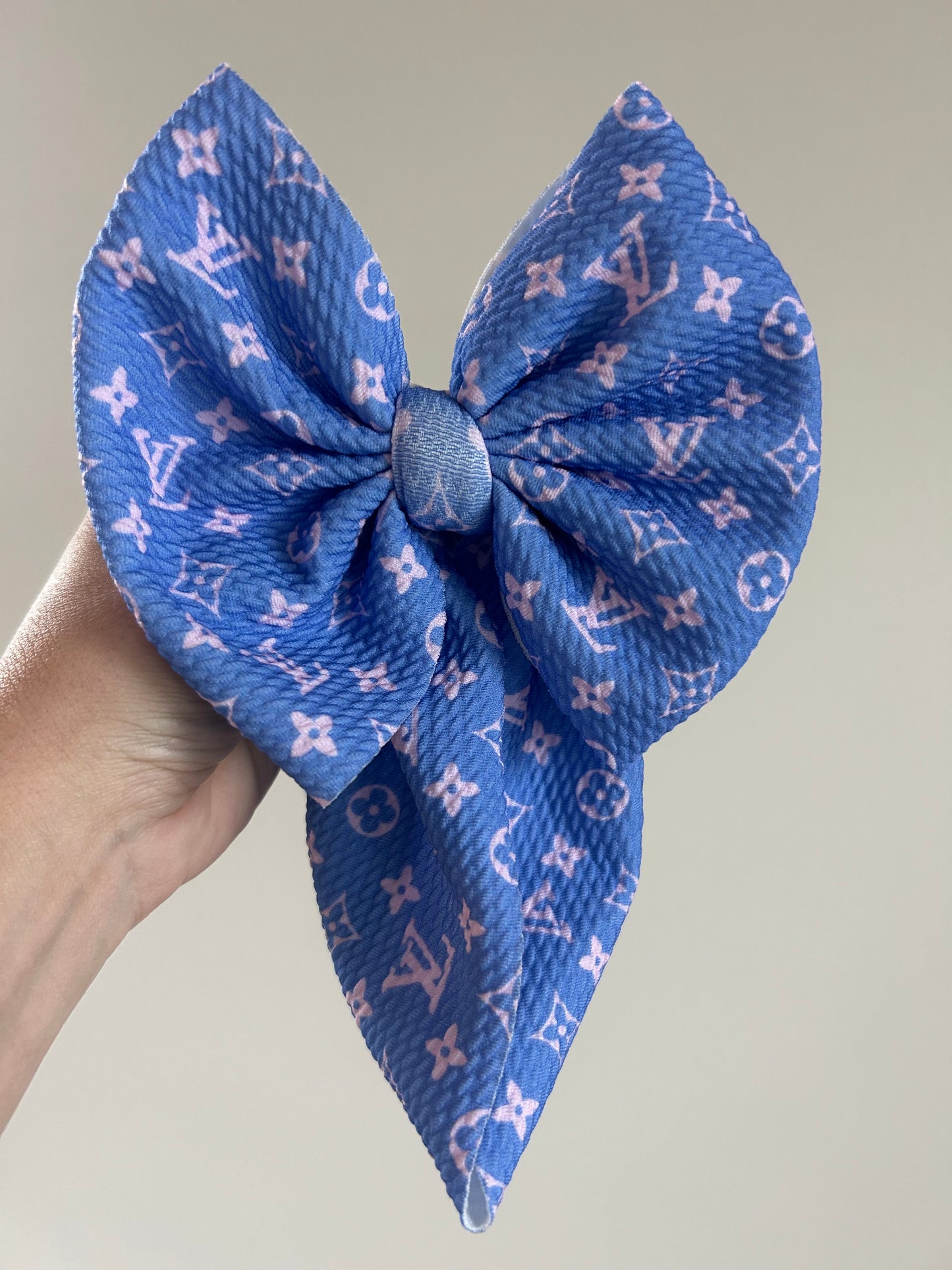 READY TO SHIP - BABY REGULAR BOW WRAP - BOUJEE PURPLE