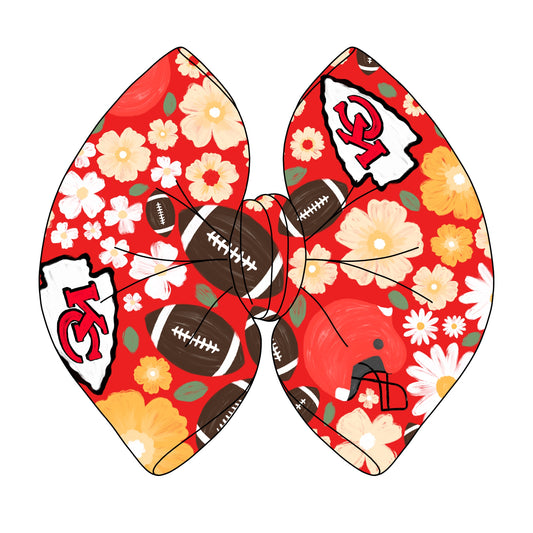 BOW - CHIEFS FLORAL