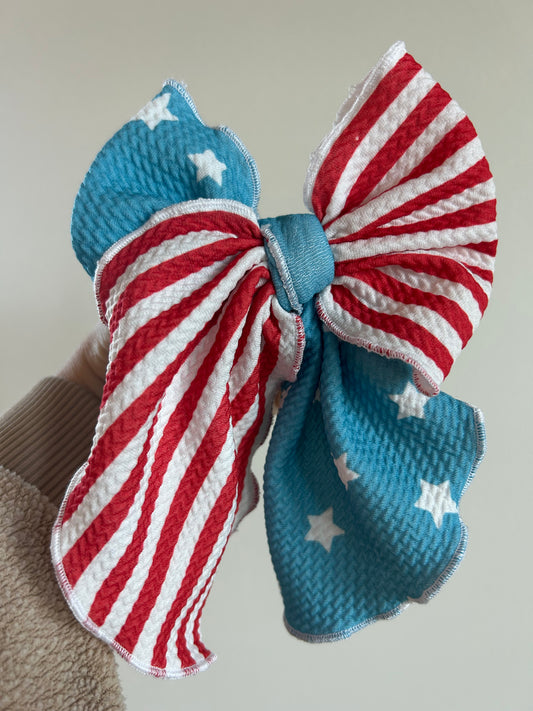 SAILOR BOW - READY TO SHIP - MERICA FLAG