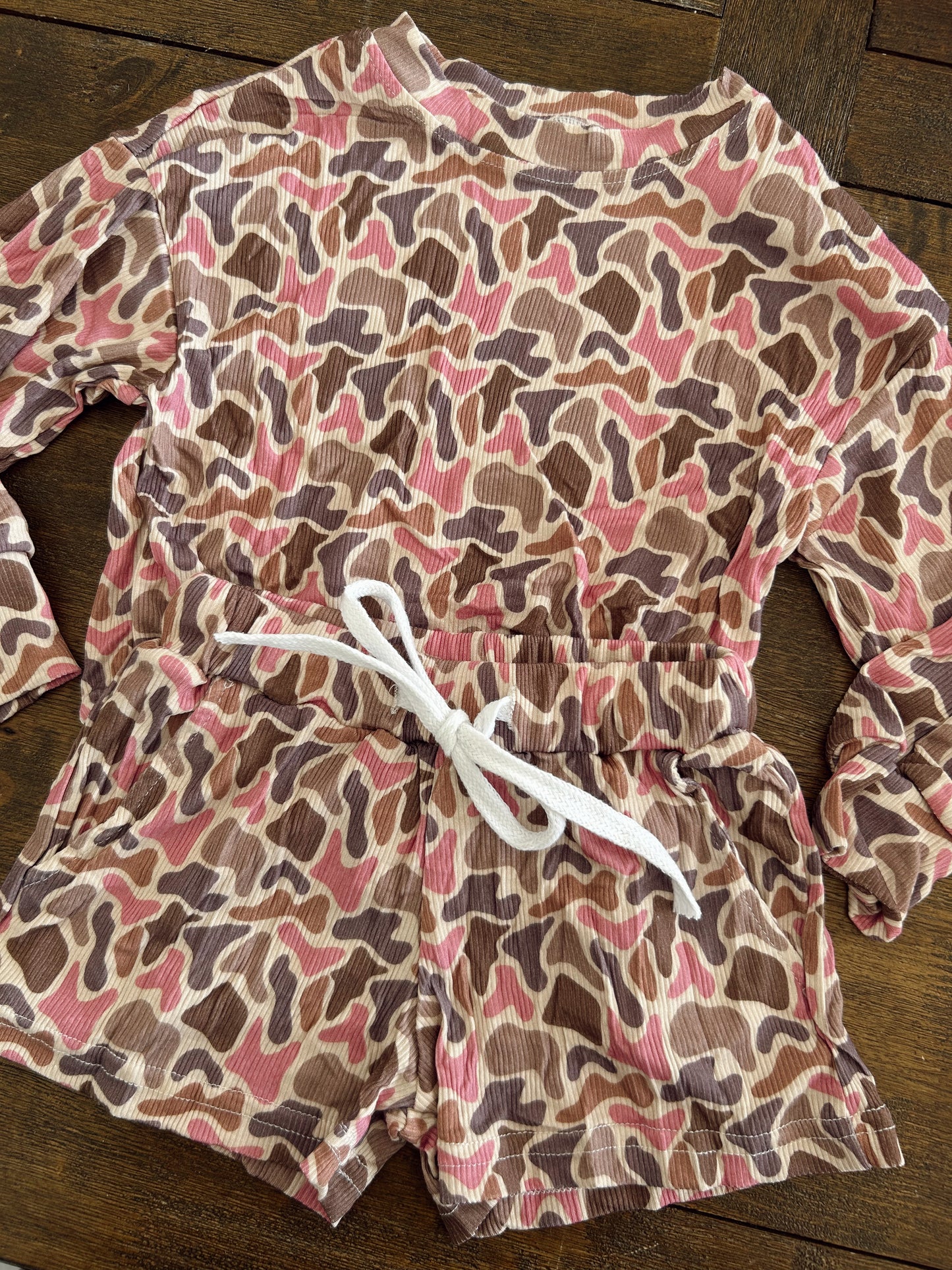 READY TO SHIP - CAMO LOUNGE SET