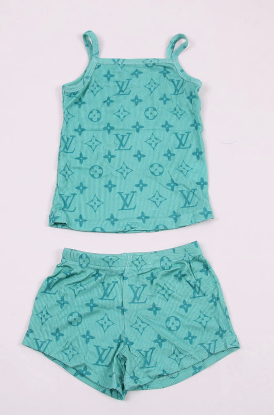 TURQUOISE BOUJEE TANK SET