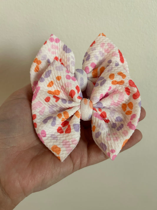 PIGGIE CLIPS - SUMMER LEOPARD (PURPLE)