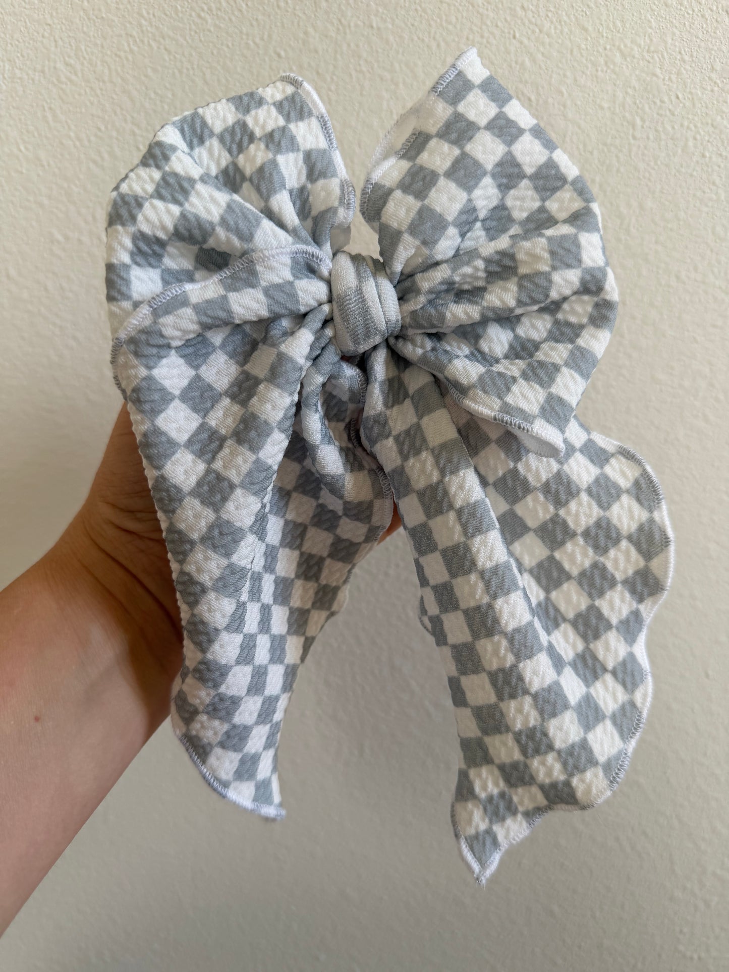 SAILOR - LIGHT GREY CHECKERED
