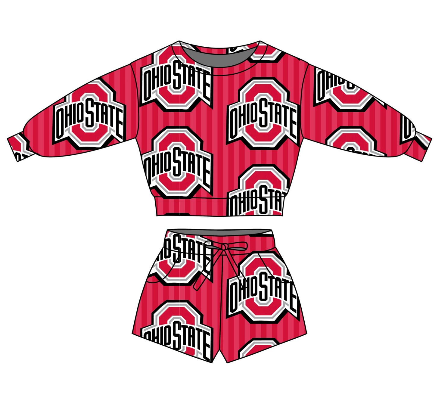 GAME DAY LOUNGE SET - PRE ORDER - OHIO STATE