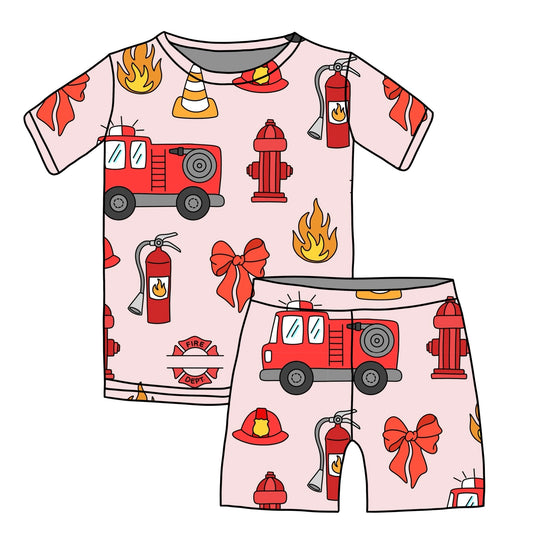 BAMBOO JAMMIES - FIRETRUCK