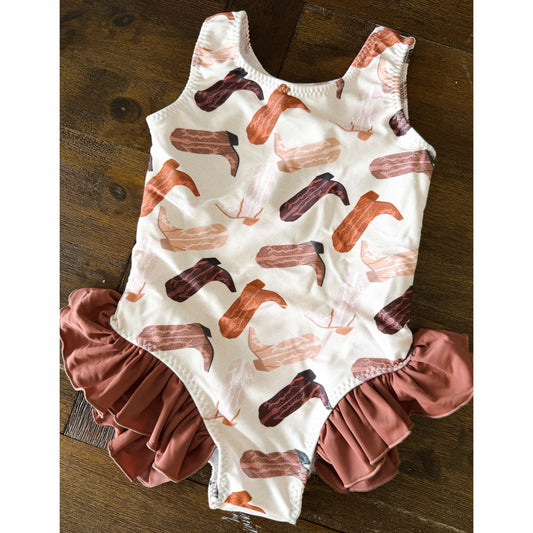 CLASSIC RUFFLE SWIM - RTS - BOOTS