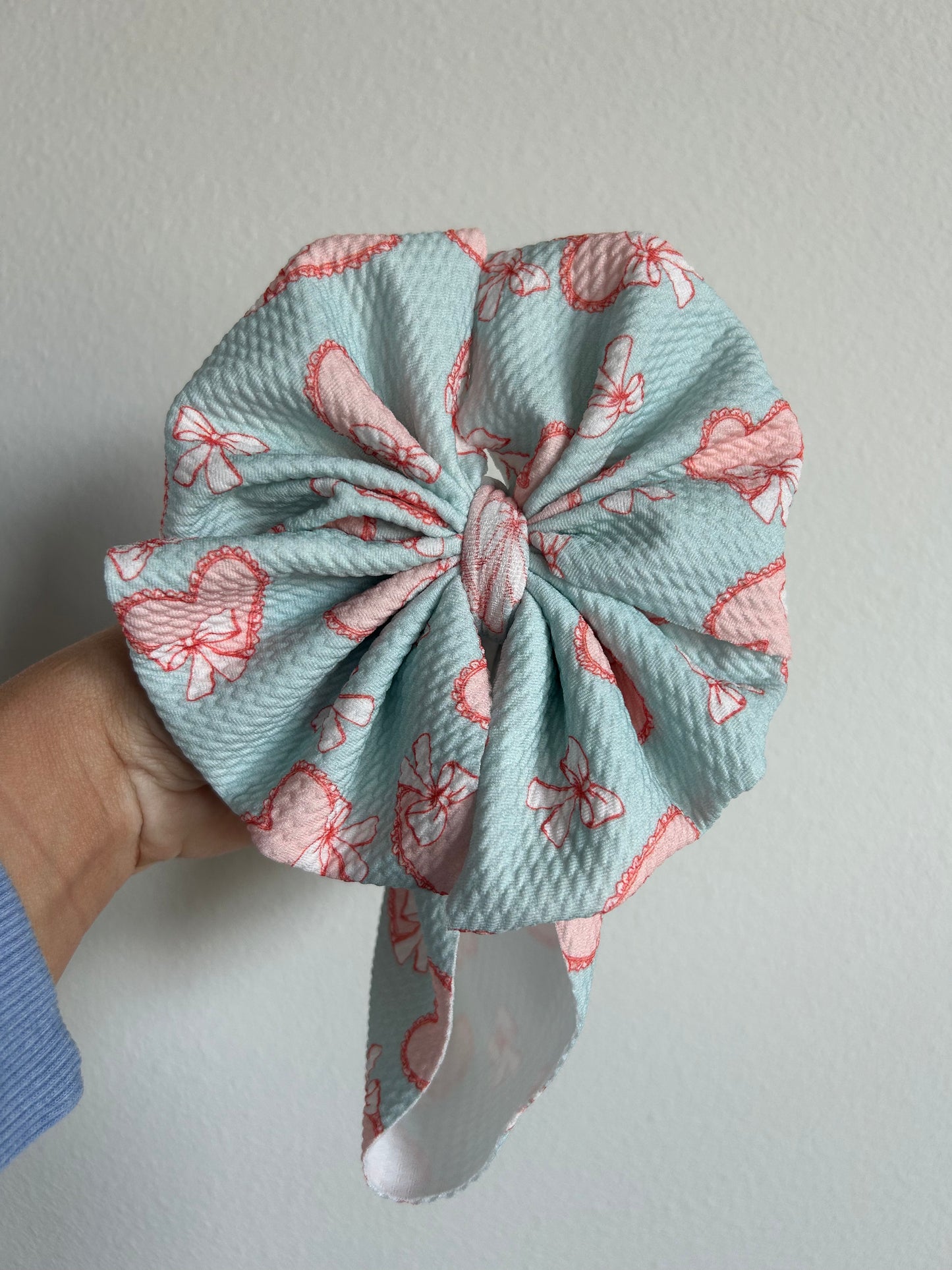 BABY MESSY BOW - HEARTS & BOWS