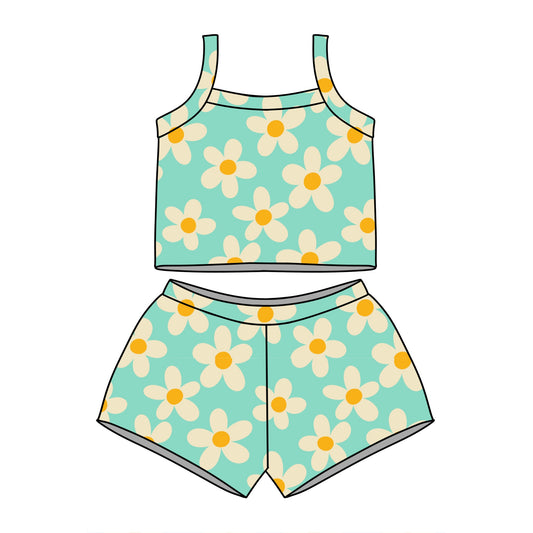 PRE ORDER -  DAISIES - TURQUOISE