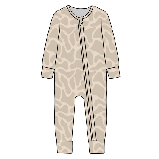 BAMBOO JAMMIES - PRE ORDER - TAN CAMO
