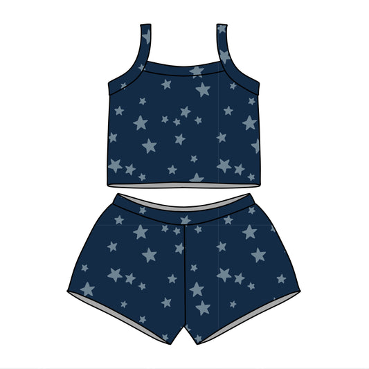 4TH OF JULY - BLUE STARS SET
