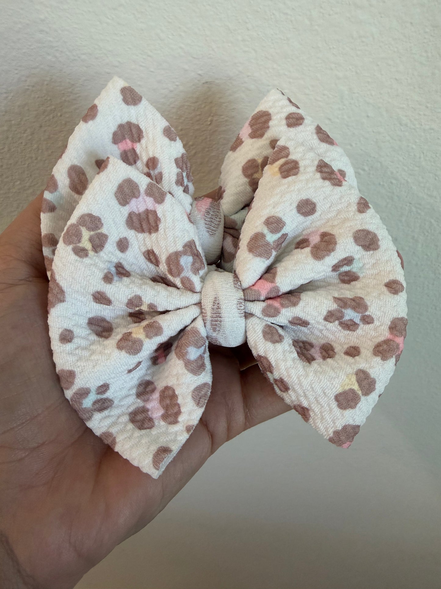 PIGGIE CLIPS - PASTEL CHEETAH