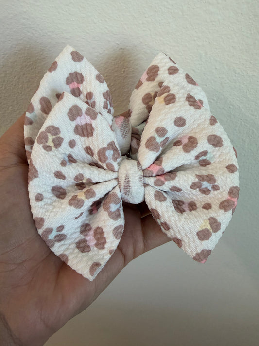 PIGGIE CLIPS - PASTEL CHEETAH