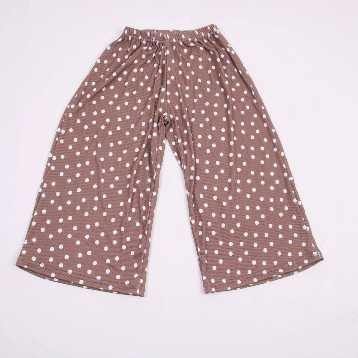 LOUNGE PANTS - BROWN DOTS