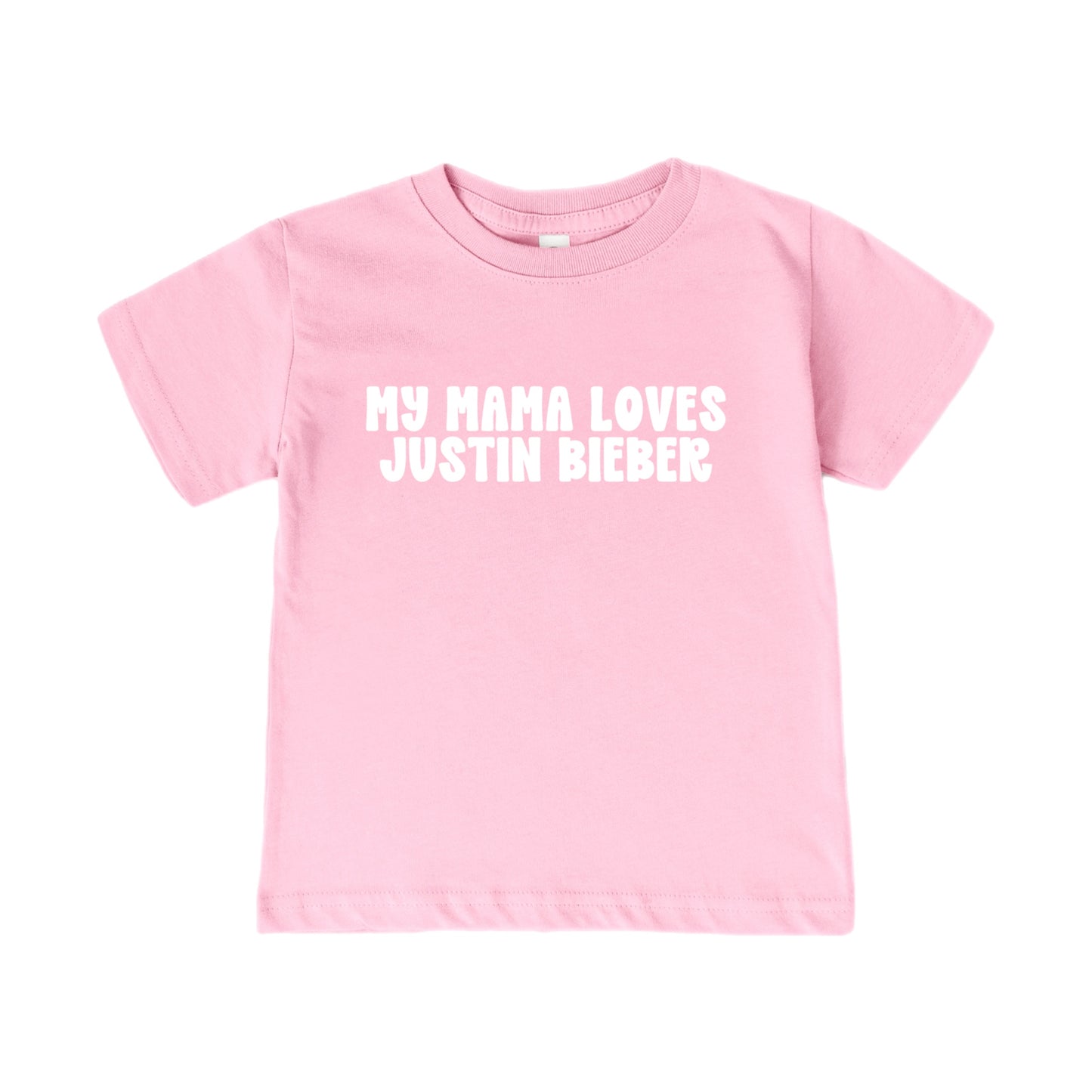MY MAMA LOVES BIEBER • PINK