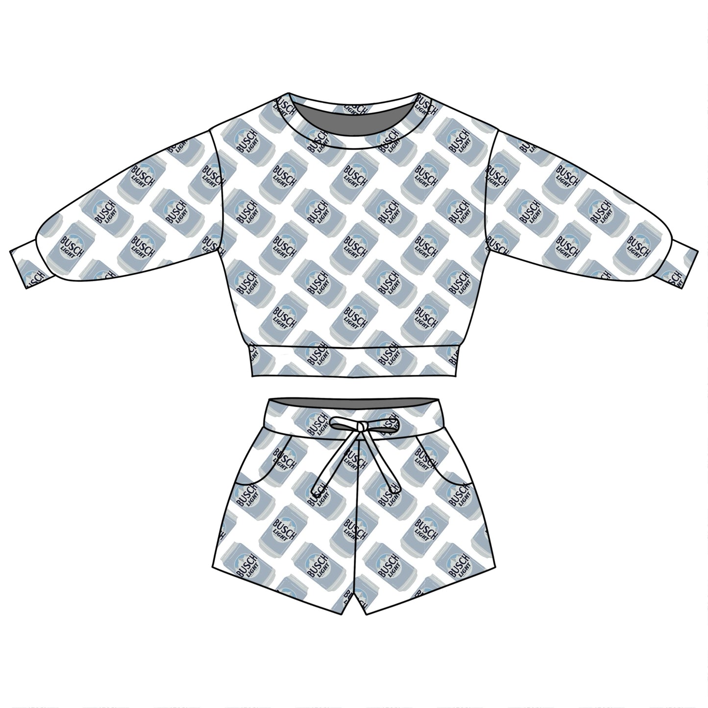 LOUNGE SET - RIBBED BAMBOO - PRE ORDER - BEER - BUSCH