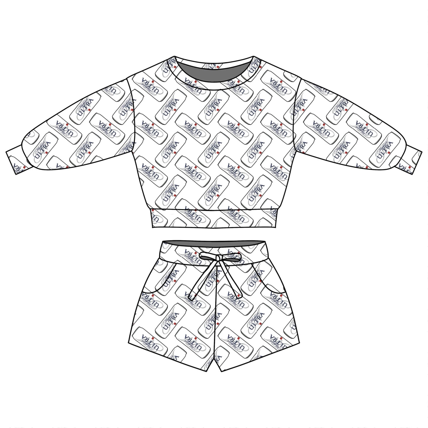 LOUNGE SET - RIBBED BAMBOO - PRE ORDER - BEER - ULTRA