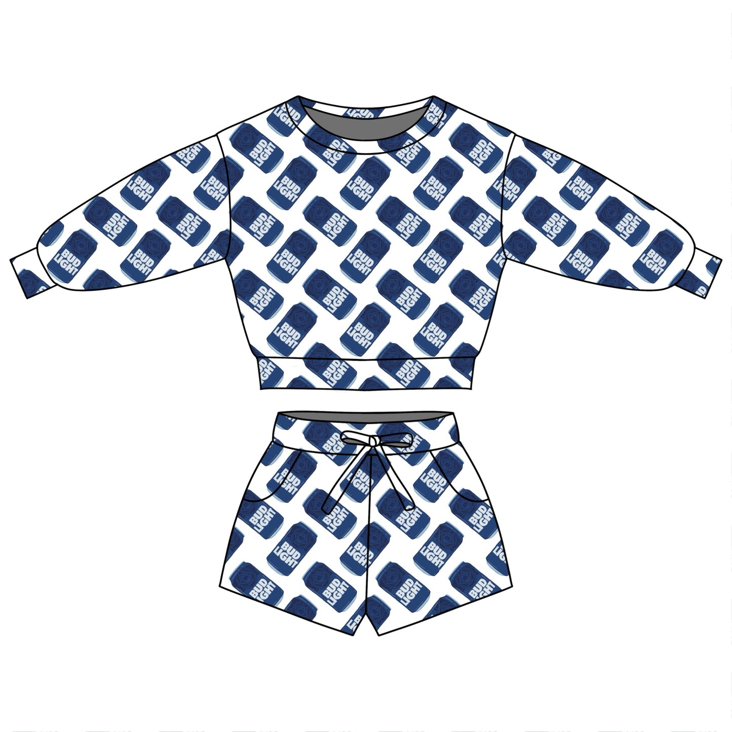 LOUNGE SET - RIBBED BAMBOO - PRE ORDER - BEER - BUD