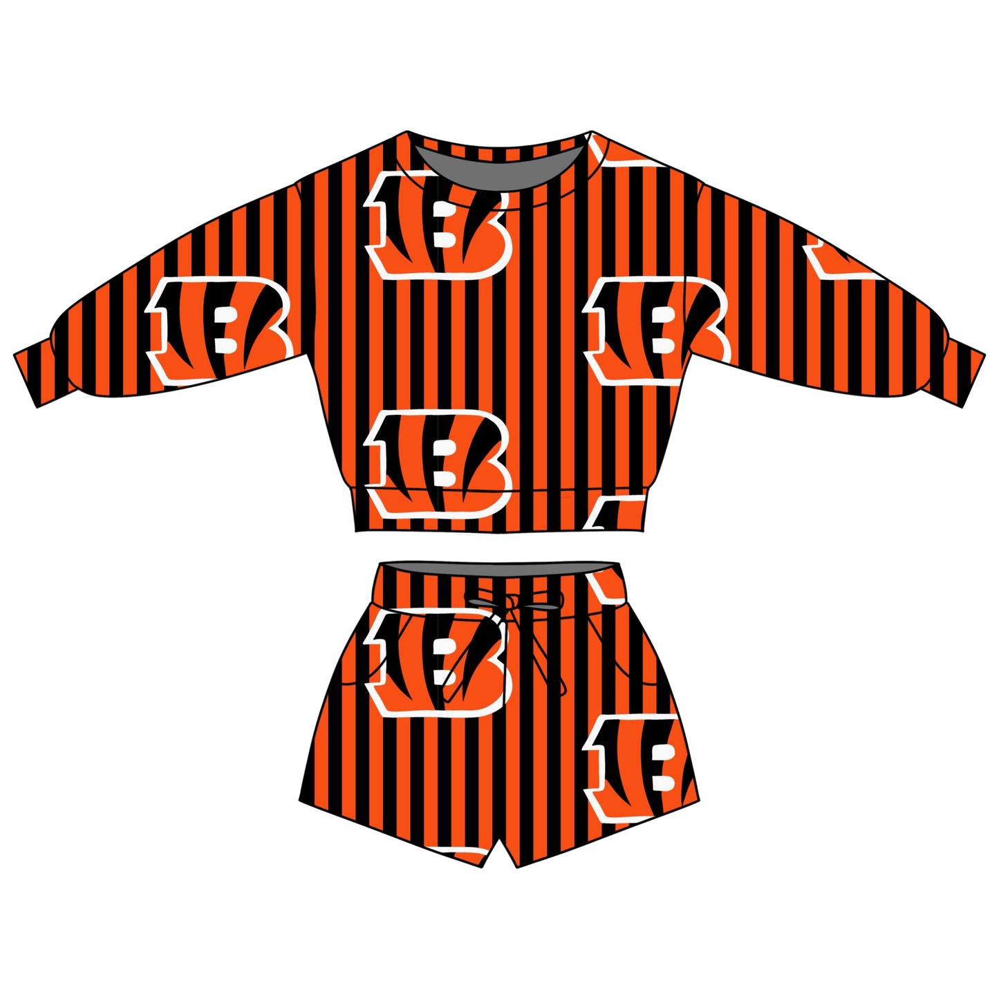 PRE ORDER - N F L LOUNGE SET - BENGALS