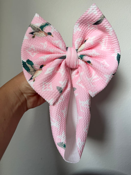BOW - PINK BOUJEE DUCK