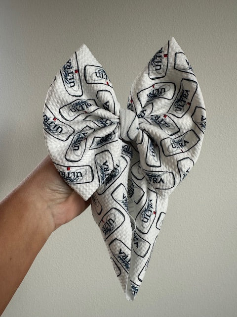 READY TO SHIP - BABY REGULAR BOW WRAP - BEER ULTRA