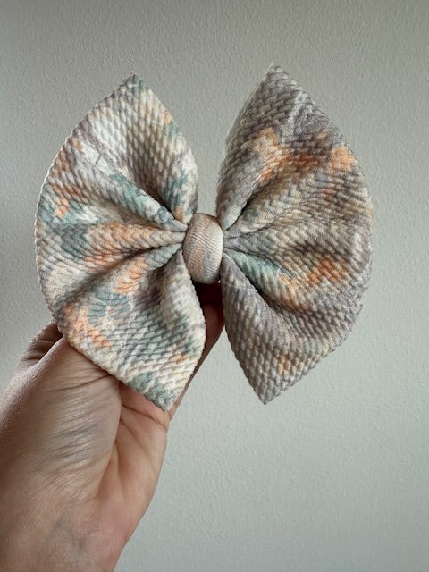 BIG CLIP BOW - REAL CAMO