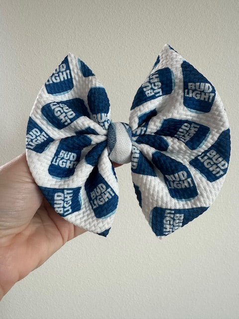 BIG CLIP BOW - BEER BUD